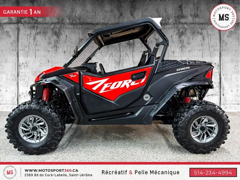 2025 CFMOTO ZFORCE 950 SPORT TRÈS ÉQUIPÉ ! SHOWROOM ! thumbnail 7