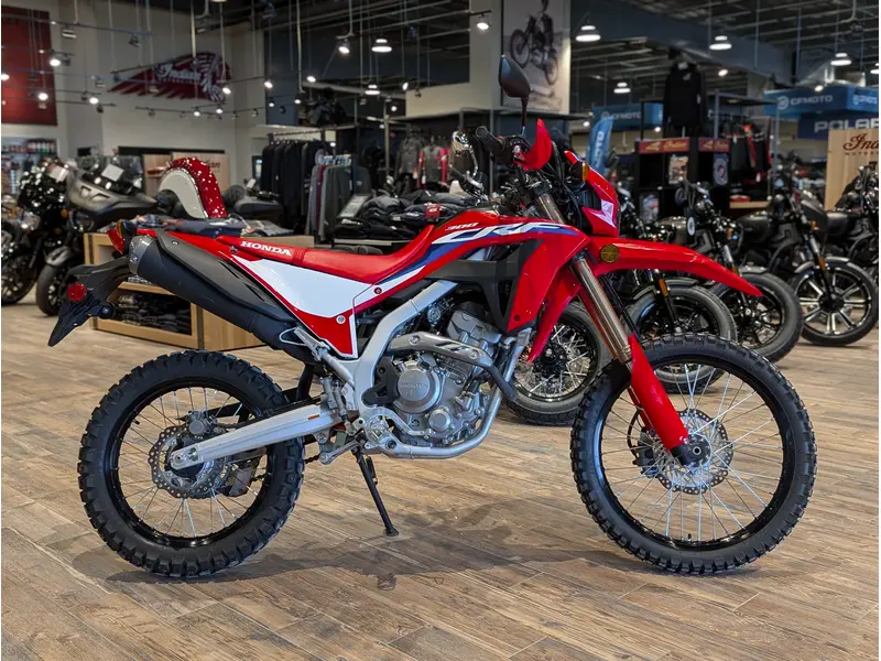 2023 Honda CRF300L ABS // Red thumbnail 2