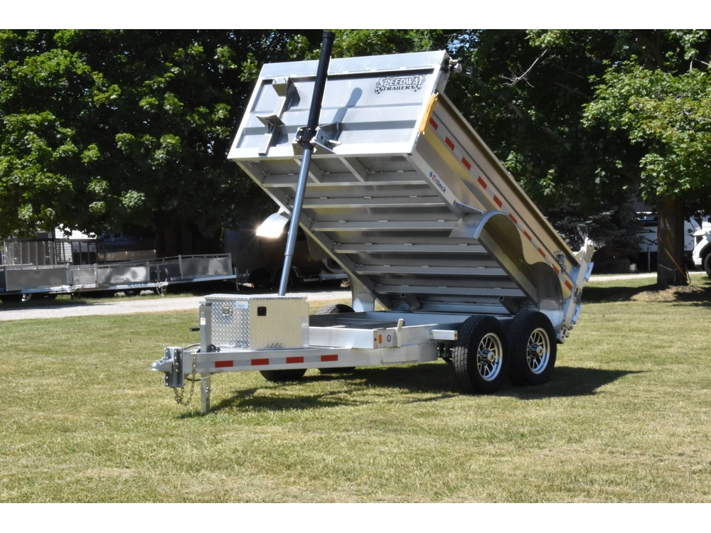 2026 Enbeck Aluminum Dump 6' X 10' Ta 5t alt
