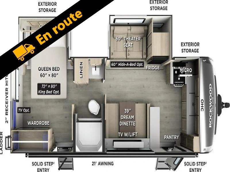 Forest River Rockwood Ultra Lite 2619fk 2027 alt