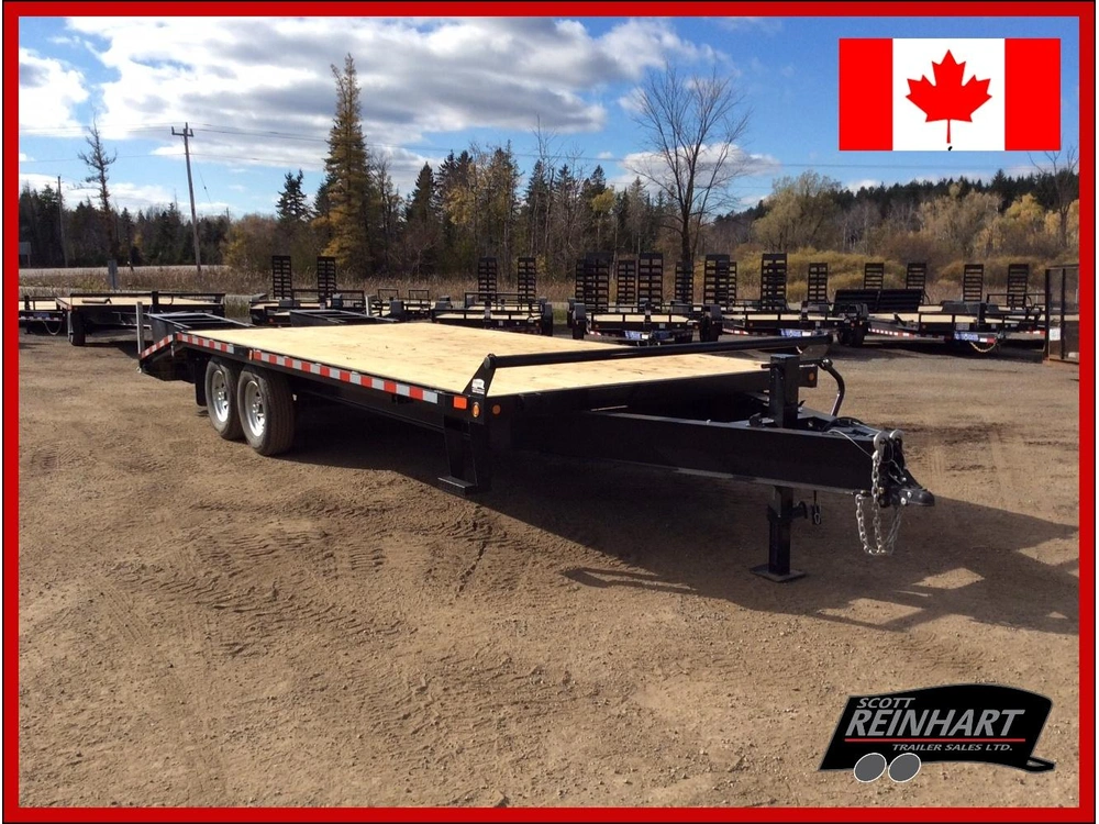 2026 Canada Trailers 8.5x22 7 Ton Deckover Equipment Trailer alt
