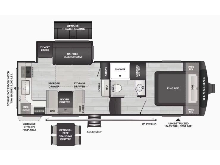 Keystone Rv Cougar 23mle 2026 alt