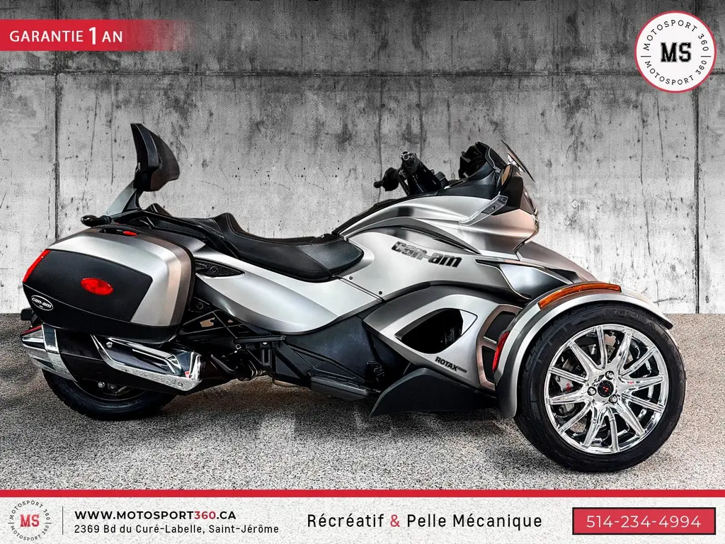 2014 Can-Am SPYDER ST LIMITED PERLE RARE !!! TRÈS BAS KM !