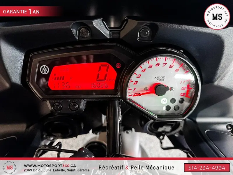 2014 Yamaha FAZER FZ08 BAS MILAGE ! thumbnail 13