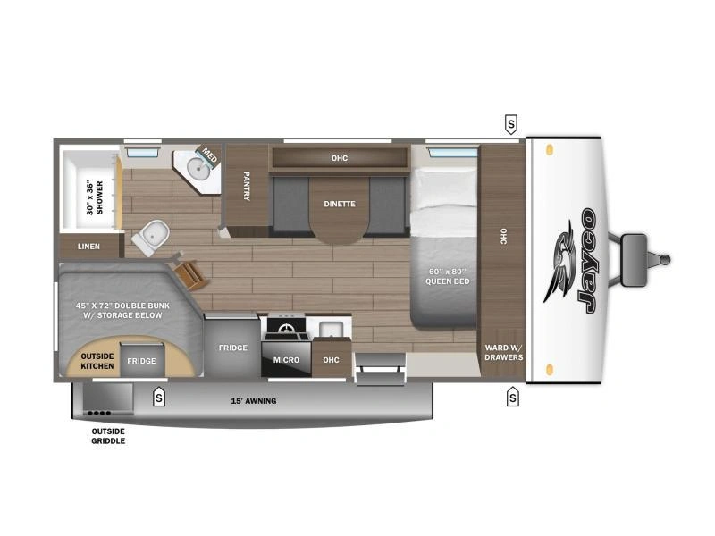 Jayco Jay Feather 16db 2027 alt