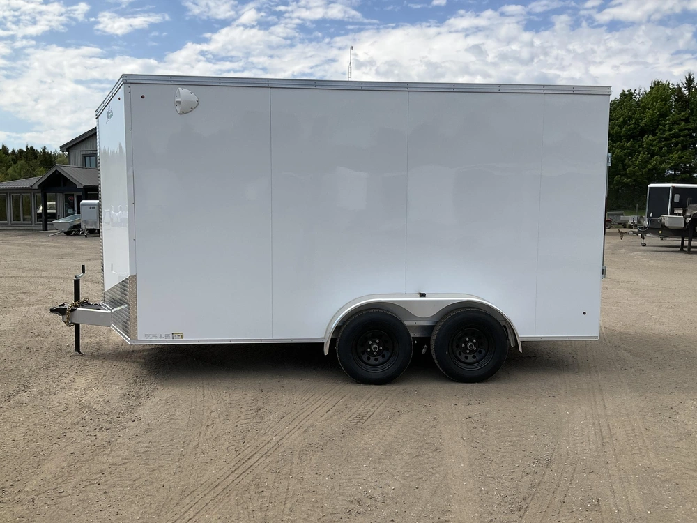 2025 Xcel Trailers 7x14 Plus V-nose Hd All Aluminum Cargo Trailer alt