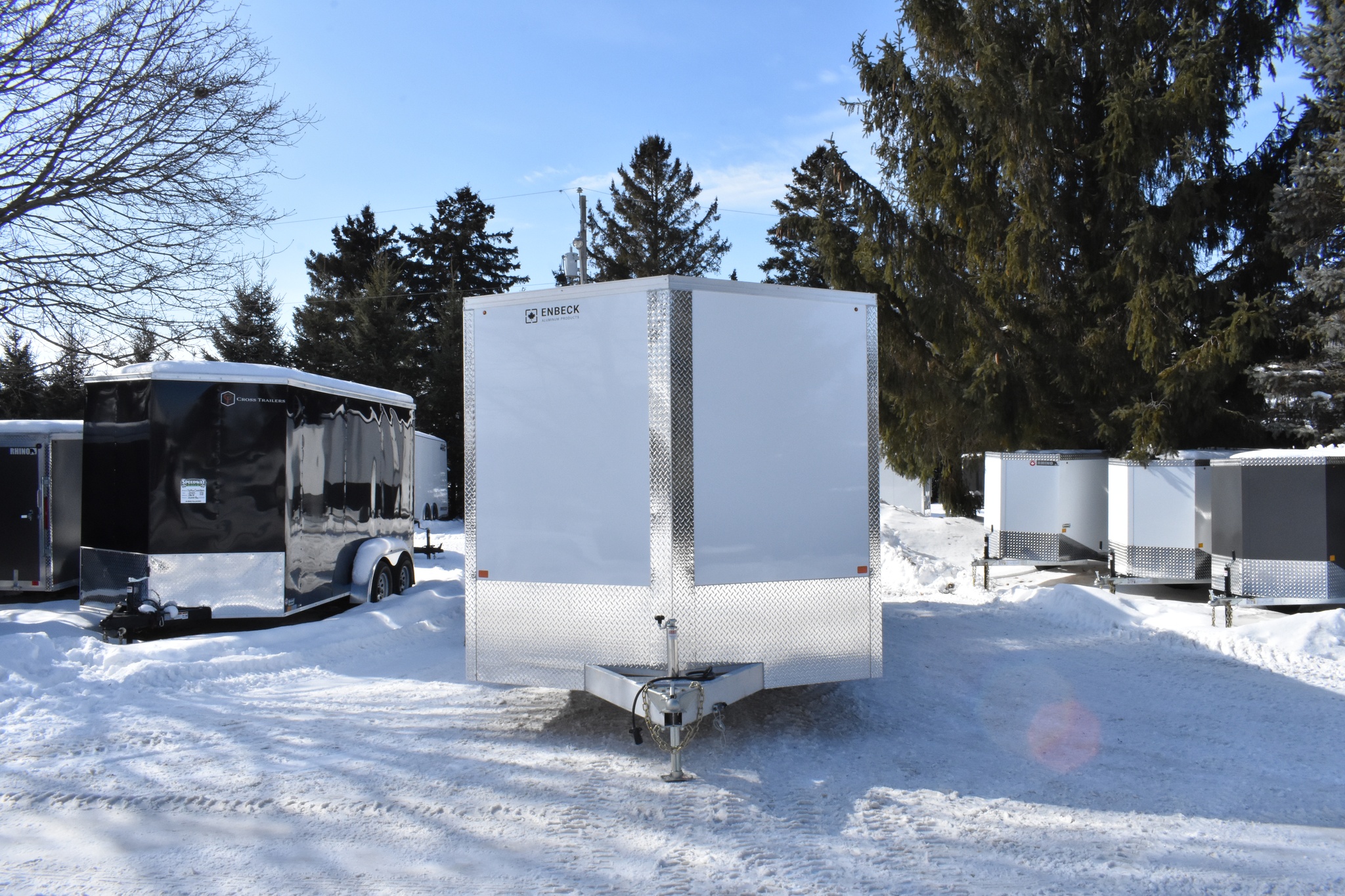 2026 Other Aluminum Enclosed 8.5' x 24' Tandem Axle Car Hauler thumbnail 6
