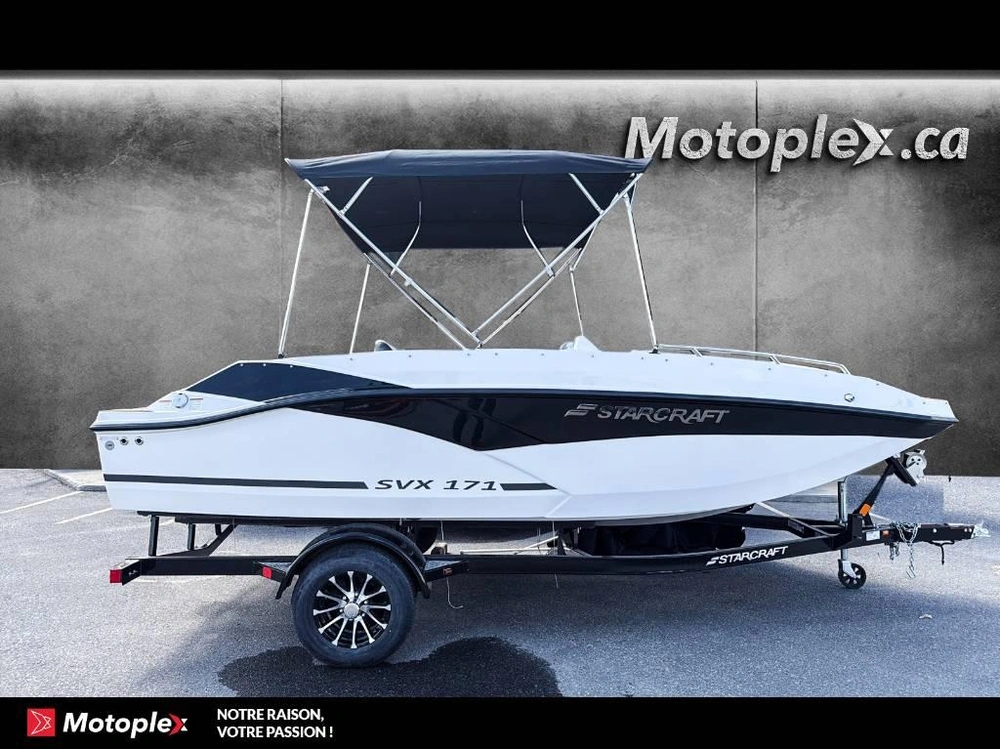 2025 Starcraft Svx 171 Ob 90hp Deck Boat Bateau Ponté alt