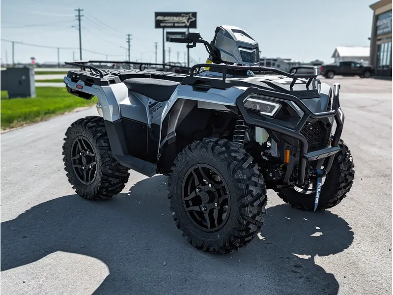2026 Polaris Sportsman 570 Ultimate // Turbo Silver thumbnail 3