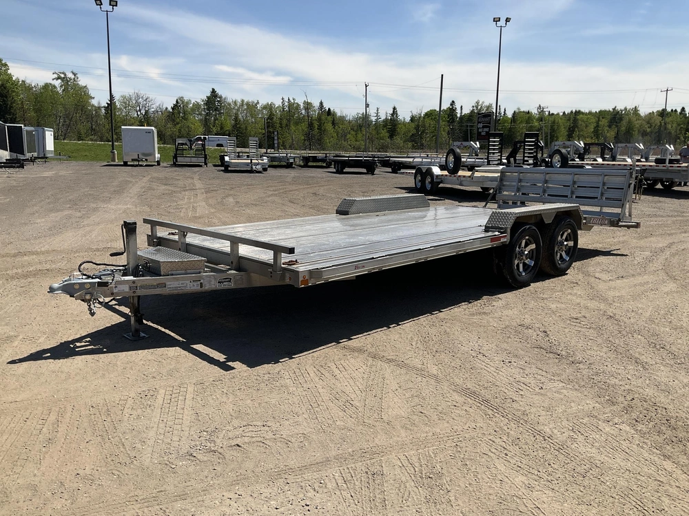 2014 Triton 81x20 All Aluminum 5 Ton Car/equipment Trailer alt
