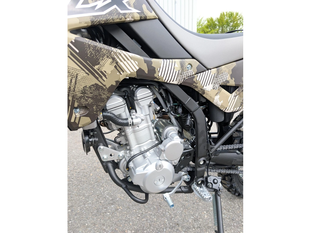 Kawasaki Klx300 Semi-camo 🎯 Moto Double Usage Route Sentier Crf300l Drz400 Wr250r Dual Sport Plaquée 🟢 2026 alt