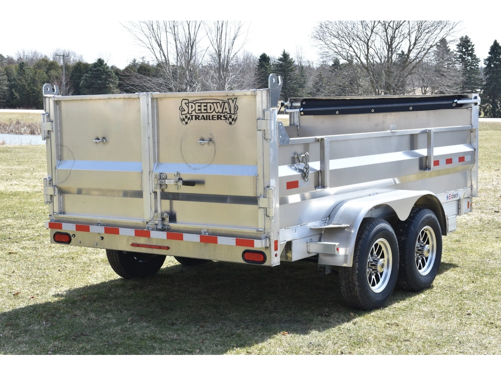 2026 Enbeck Aluminum Dump 80" X 12' Tandem Axle 5t alt
