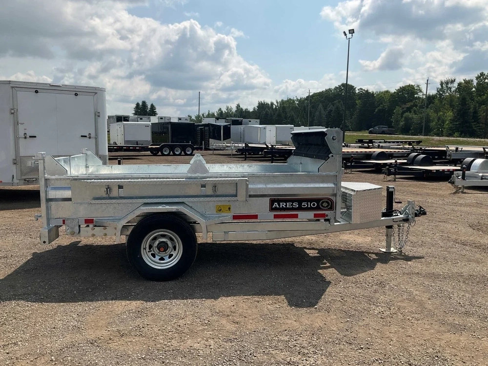 2025 Northern Star Horizon 5x10 Ares Galvanized Dump Trailer alt