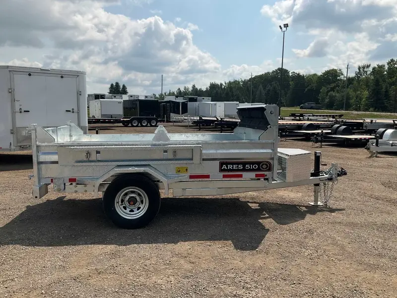 2025 Other 5x10 Ares Galvanized Dump Trailer thumbnail 2