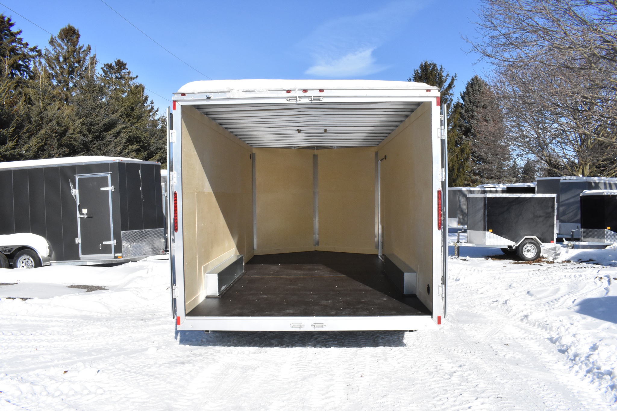 2025 Gator Galvanized Enclosed 8.5' x 16' TA thumbnail 4