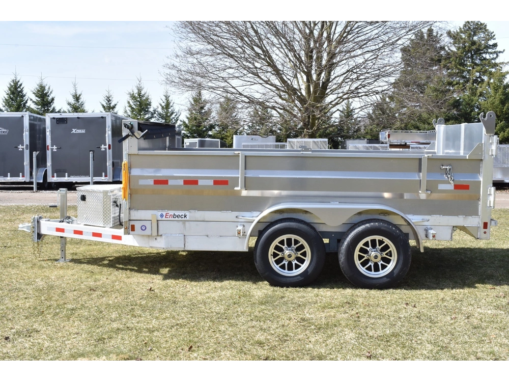 2026 Enbeck Aluminum Dump 80" X 12' Tandem Axle 5t alt