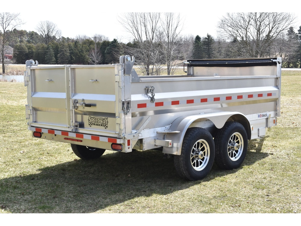 2026 Enbeck Aluminum Dump 6' X 12' Tandem Axle 5t alt