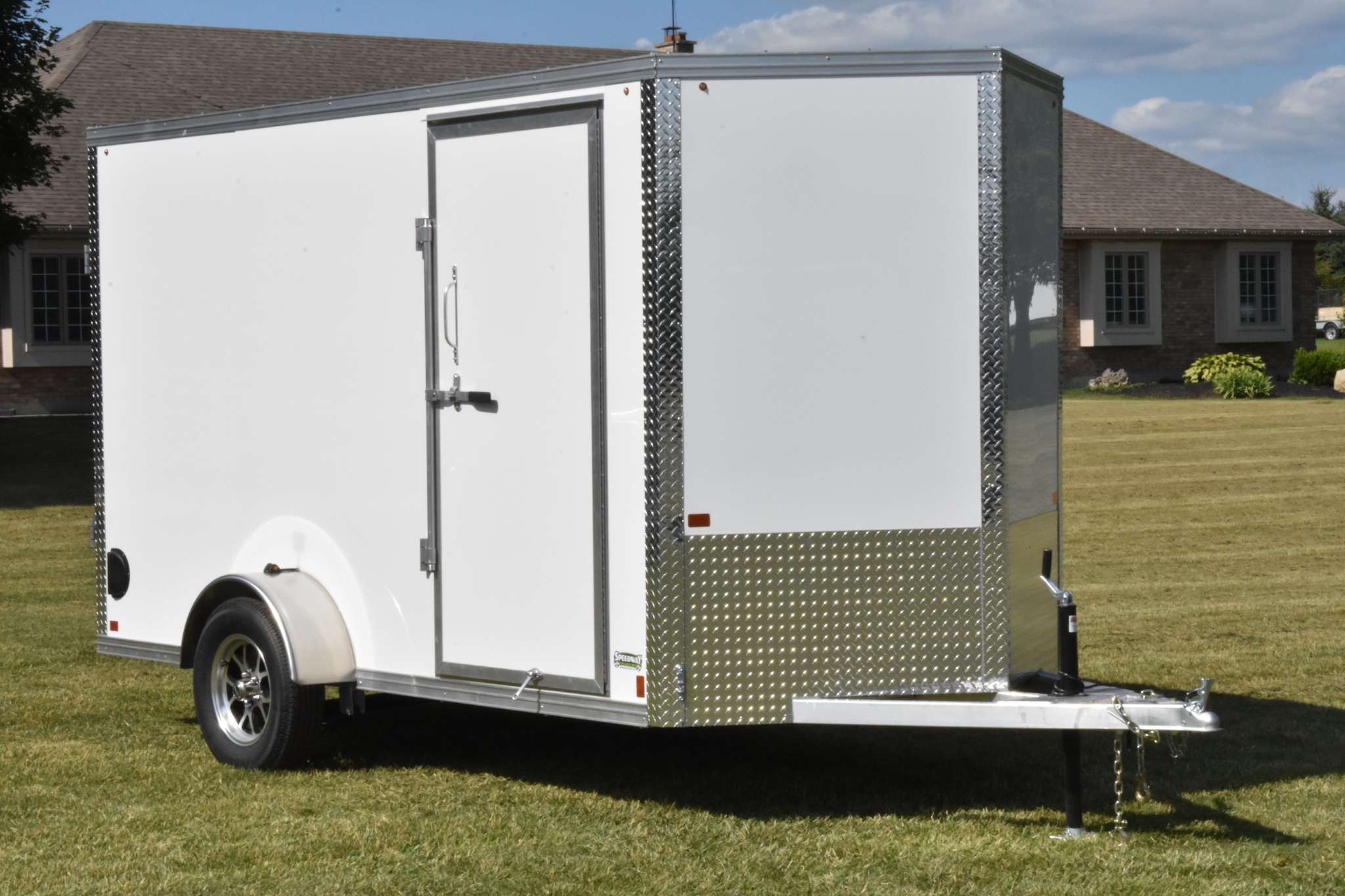 2026 Other Aluminum Enclosed 6' x 12' Single Axle w/ Ramp thumbnail 8
