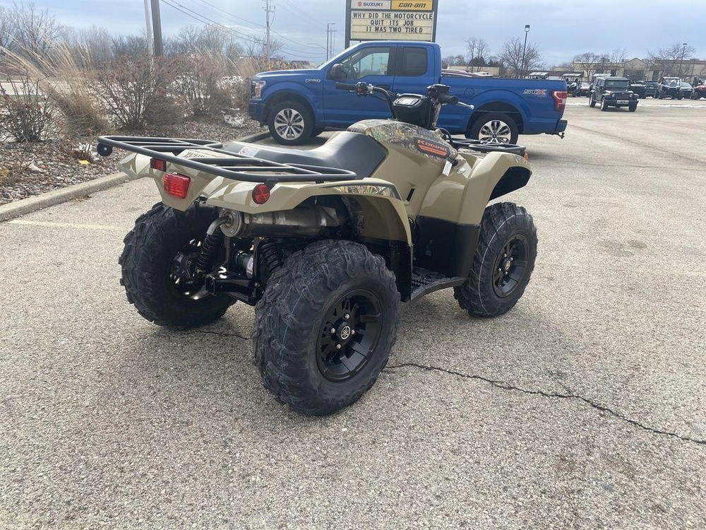2026 Yamaha Kodiak 450 Eps Fall Beige W/ Realtree Edge alt