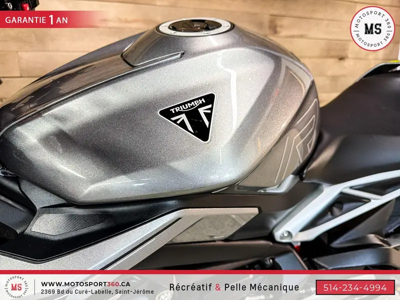 2022 Triumph STREET TRIPLE R 765 IMPECCABLE ! SUPER PRIX ! thumbnail 7