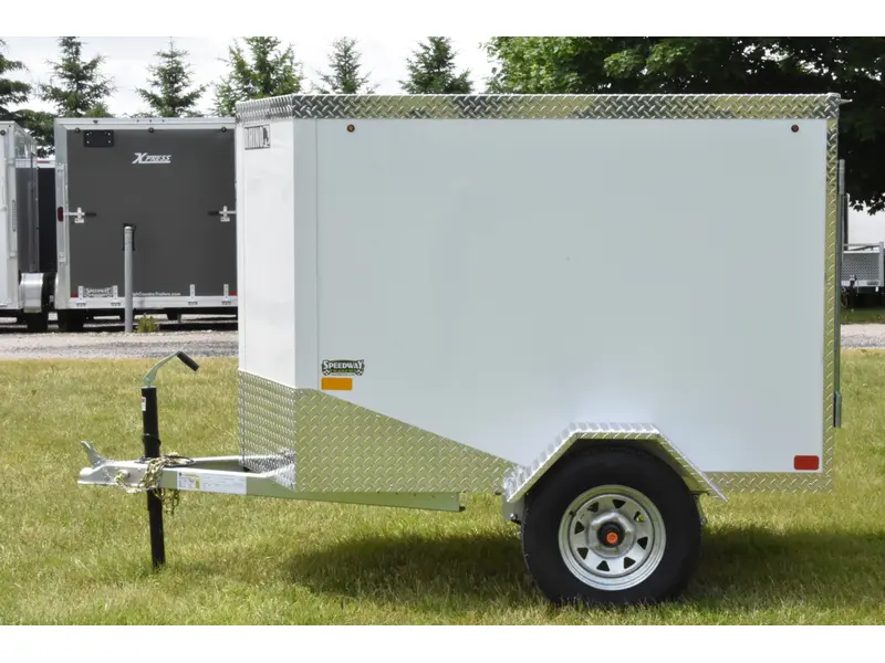2026 Rhino Galvanized Enclosed 4' x 6' SA