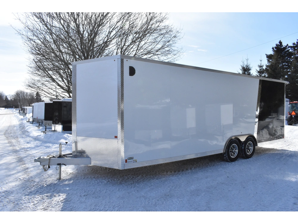 2026 Enbeck Aluminum Enclosed 8.5' X 24' Tandem Axle Car Hauler alt