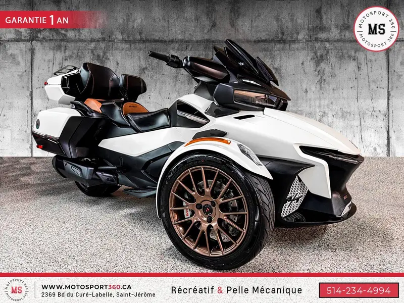 2024 Can-Am SPYDER RT LIMITED SEA TO SKY BAS MILAGE ! thumbnail 2