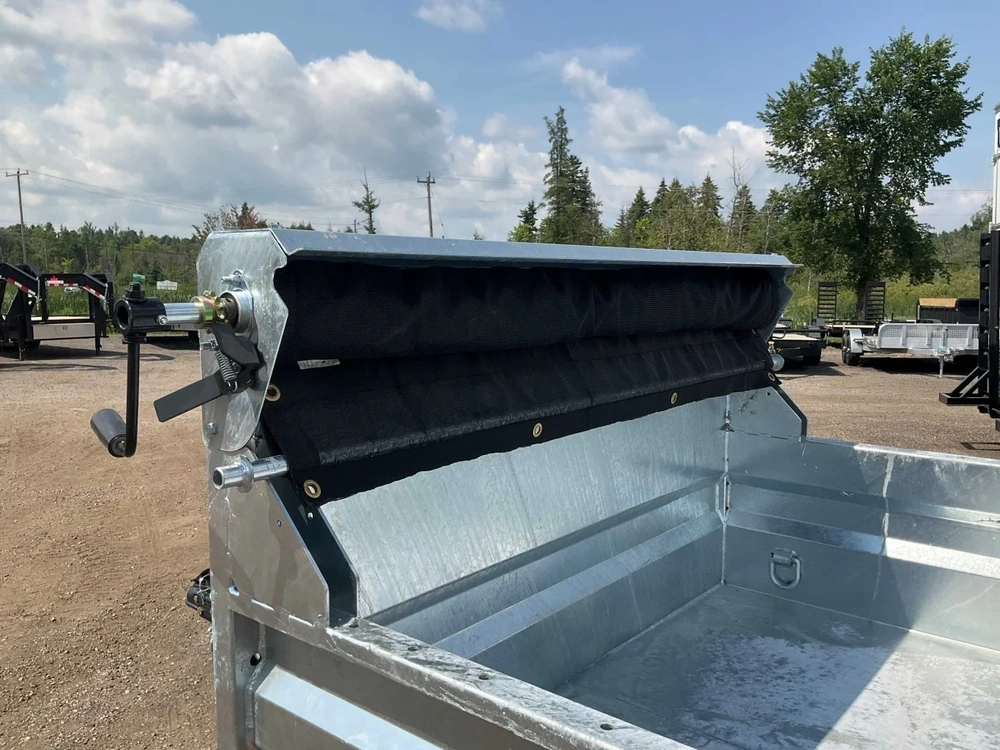 2025 Northern Star Horizon 5x10 Ares Galvanized Dump Trailer alt