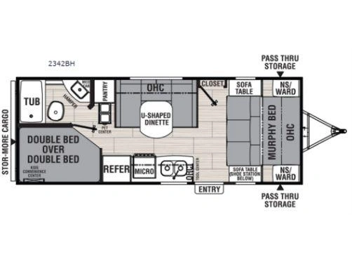 Coachmen Northern Spirit 2342bh 2019 alt
