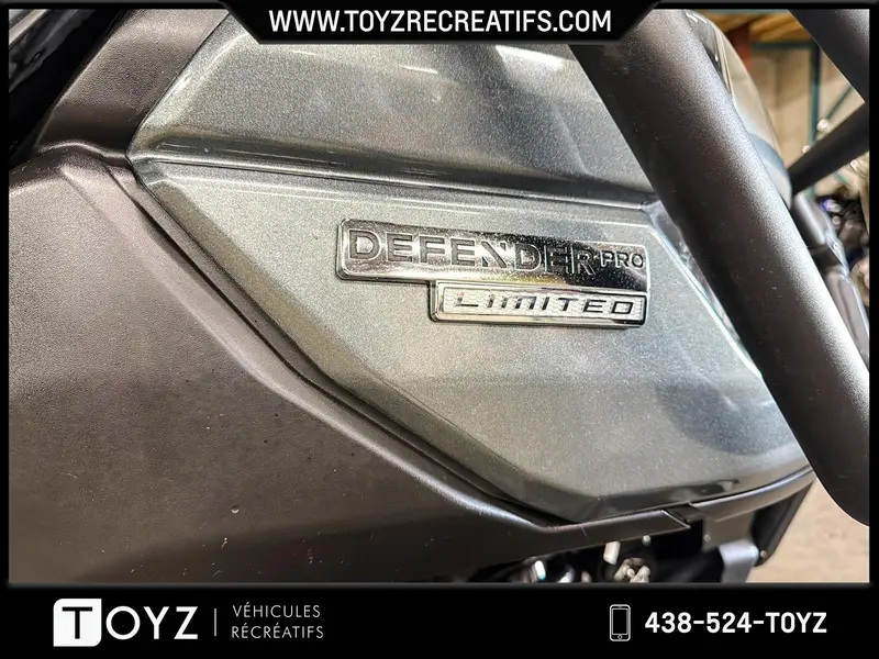 2023 Can-Am DEFENDER HD10 PRO LIMITED CAB TOIT JL AUDIO thumbnail 9