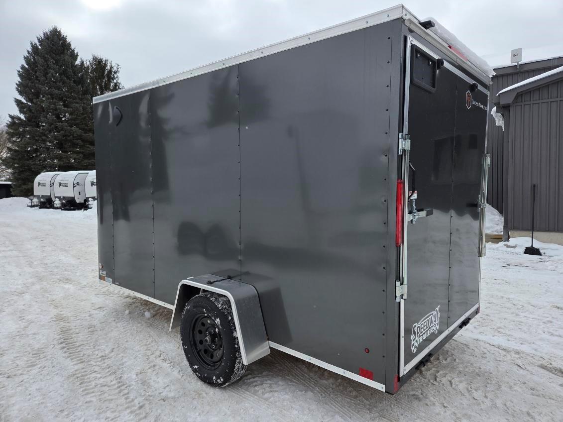 2026 Other Painted Steel Enclosed (Beta) 6' x 12' Single Axle w/ Ramp thumbnail 3