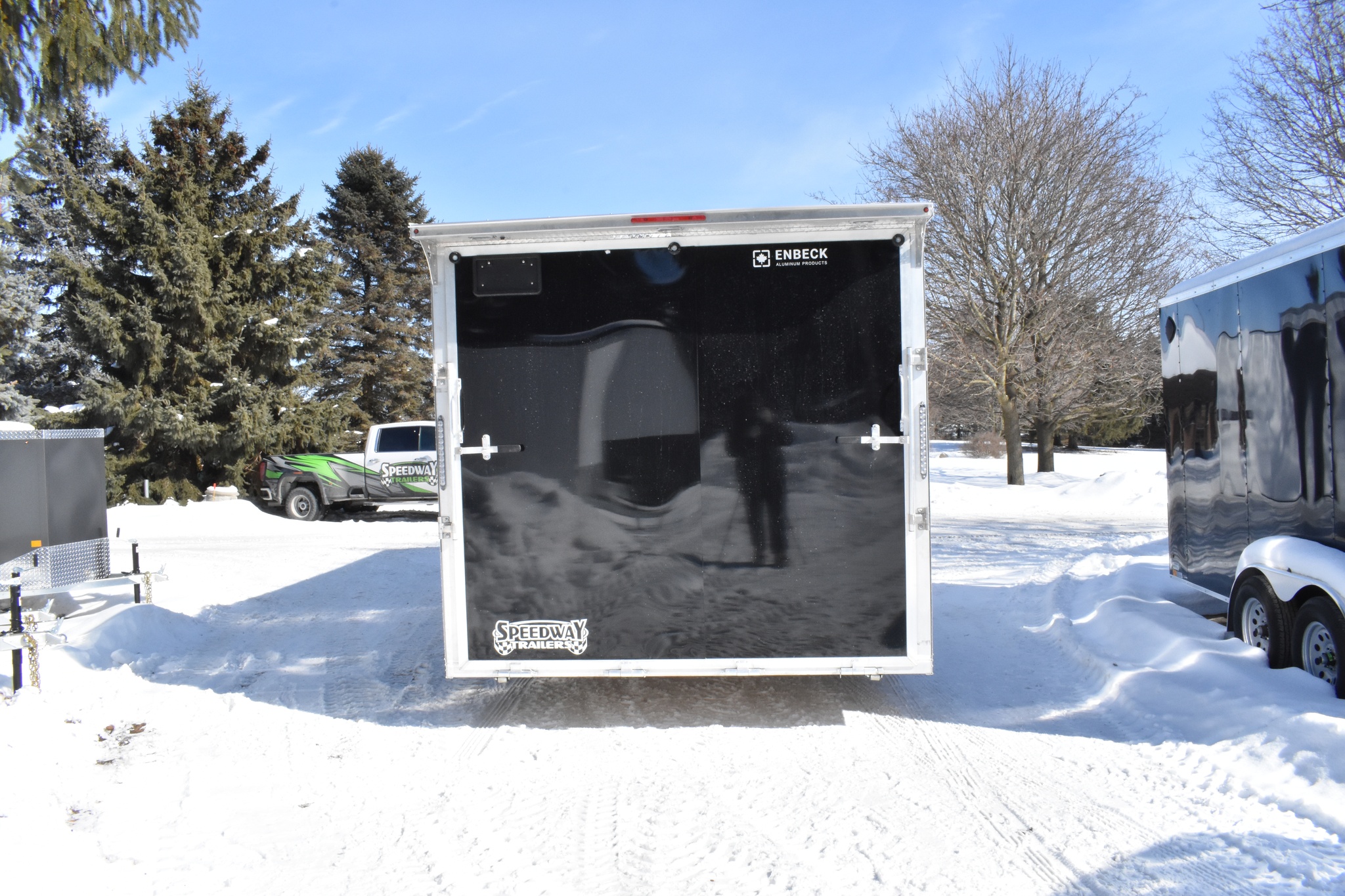 2026 Other Aluminum Enclosed 8.5' x 24' Tandem Axle Car Hauler thumbnail 3