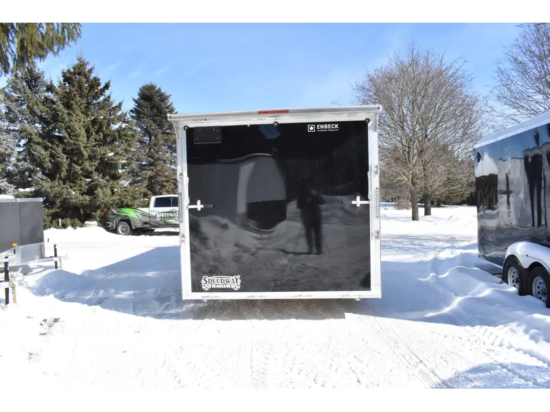 2026 Enbeck Aluminum Enclosed 8.5' x 24' Tandem Axle Car Hauler