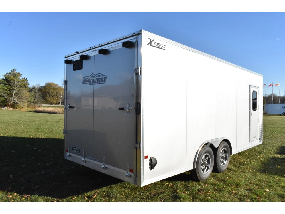 2024 Alcom Aluminum Enclosed 8.5' X 20' Tandem Axle alt
