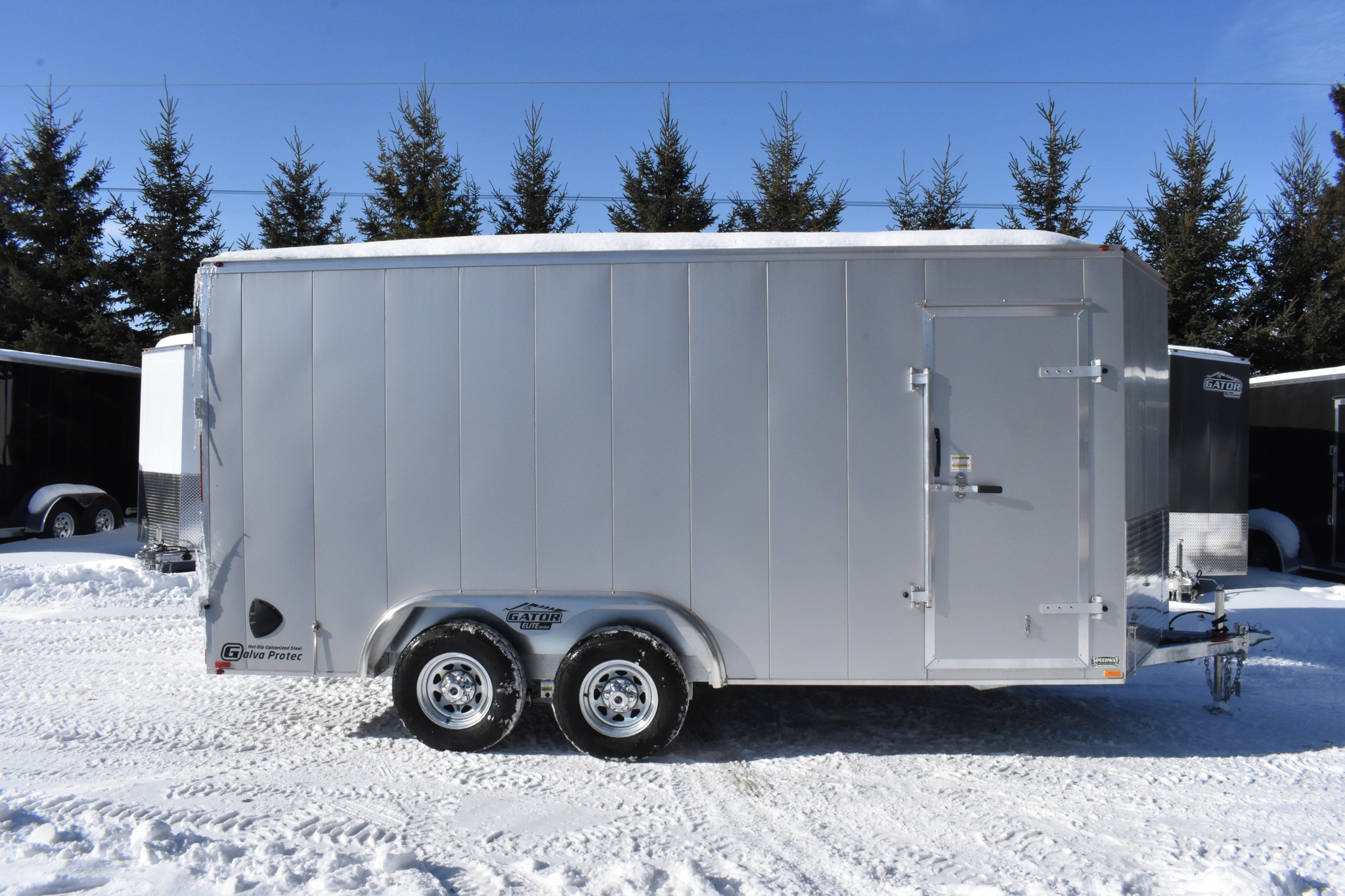 2025 Gator Galvanized Enclosed 8.5' x 16' TA thumbnail 5