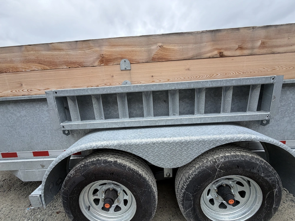 2025 Duratrail Galv Tdm 6.5'x12' - 5 Ton Dump Ramp Kit alt