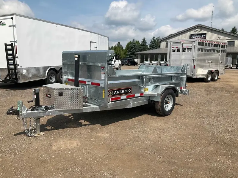 2025 Other 5x10 Ares Galvanized Dump Trailer thumbnail 6