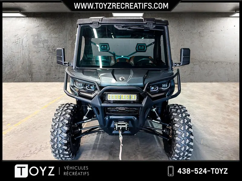2023 Can-Am DEFENDER HD10 PRO LIMITED CAB TOIT JL AUDIO thumbnail 4