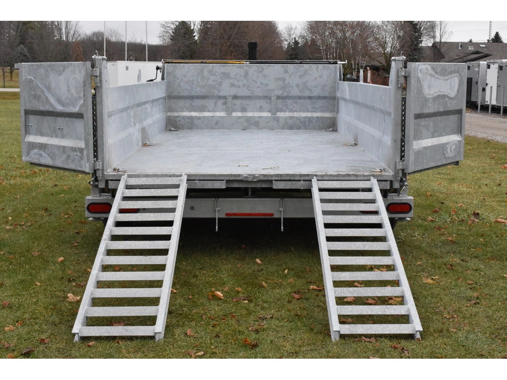 2026 One Sixteen Galvanized Dump 7' X 14' 7t alt