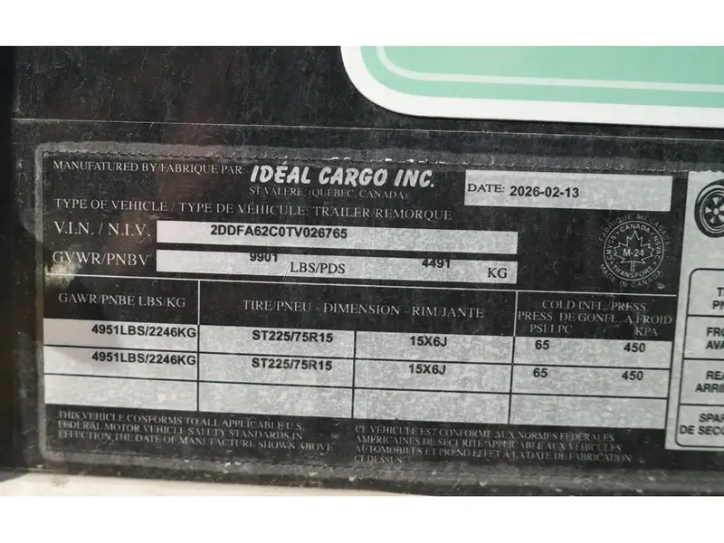 2026 Ideal Cargo EVOCORE-8.5 24TA3+12 thumbnail 6