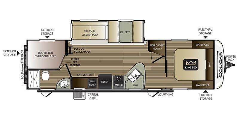 2018 Keystone RV Cougar thumbnail 16