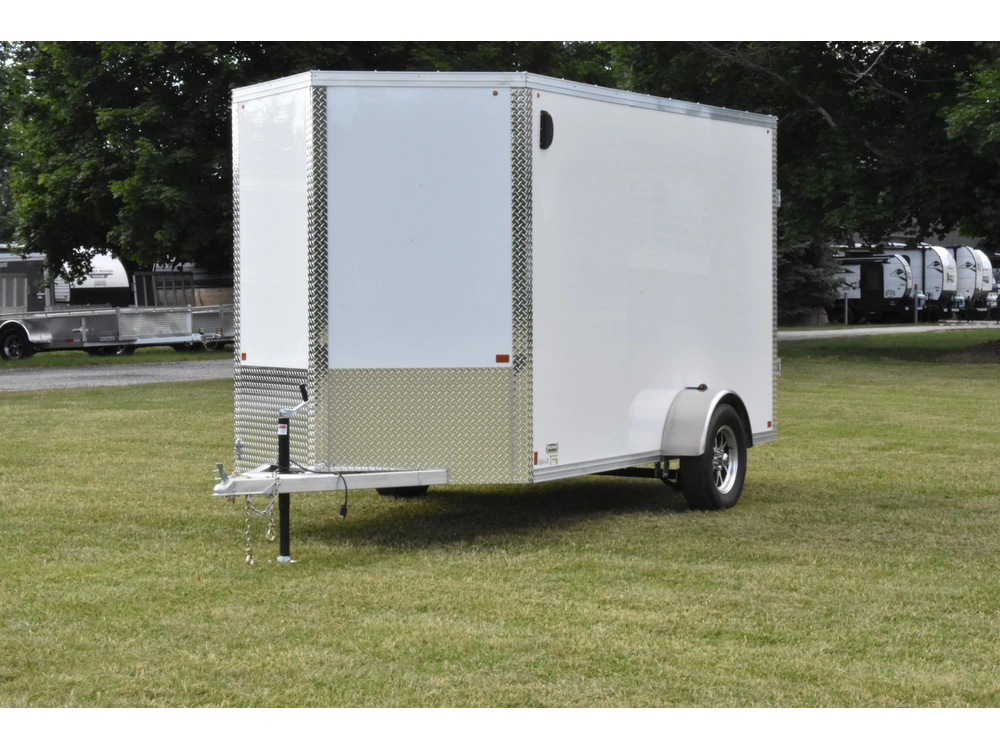 2026 Enbeck Aluminum Enclosed 6' X 12' Single Axle W/ Ramp alt