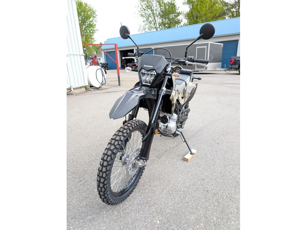 Kawasaki Klx300 Semi-camo 🎯 Moto Double Usage Route Sentier Crf300l Drz400 Wr250r Dual Sport Plaquée 🟢 2026 alt