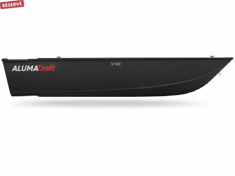 2026 Alumacraft Chaloupe V16-20 Blk alt