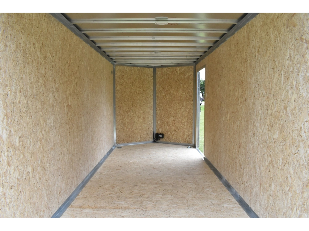 2026 Enbeck Aluminum Enclosed 7' X 16' Tandem Axle alt