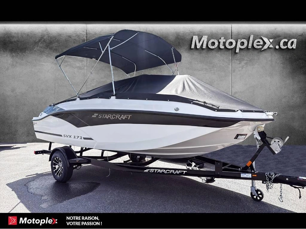 Starcraft Svx 171 Ob 90hp Deck Boat Bateau Ponté 2025 alt