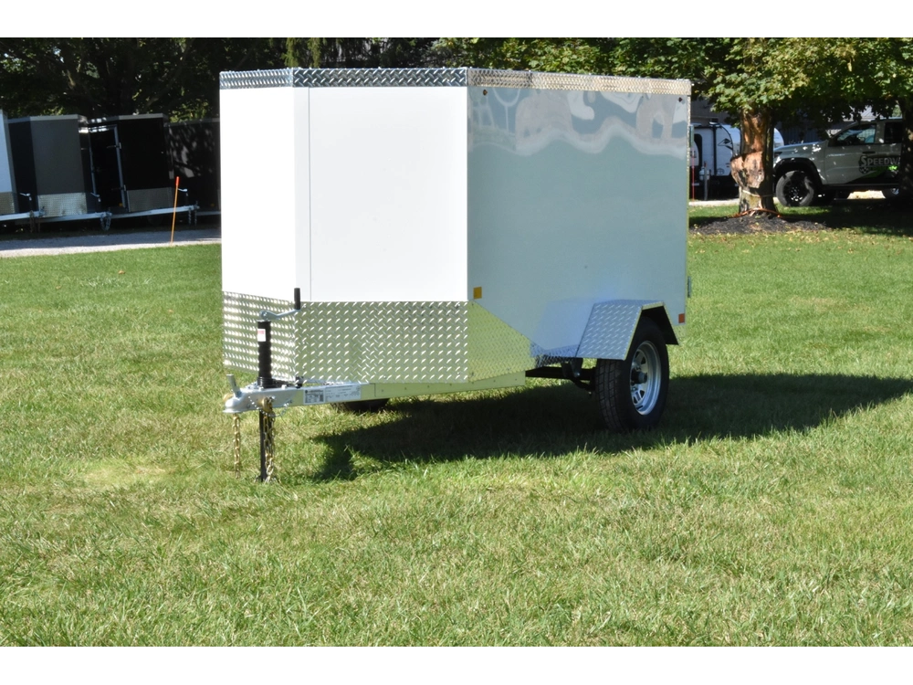 2026 Rhino Galvanized Enclosed 4' X 8' Sa alt