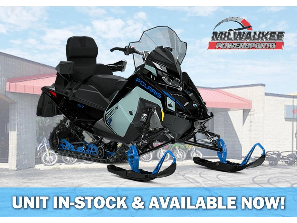 2026 Polaris Prostar S4 Indy Adventure 137 Hemlock Blue / Black / Velocity Blue alt