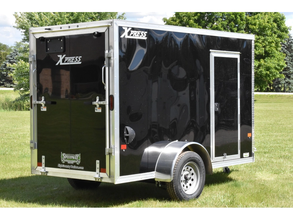 2025 Alcom Aluminum Enclosed 5' X 10' Sa alt