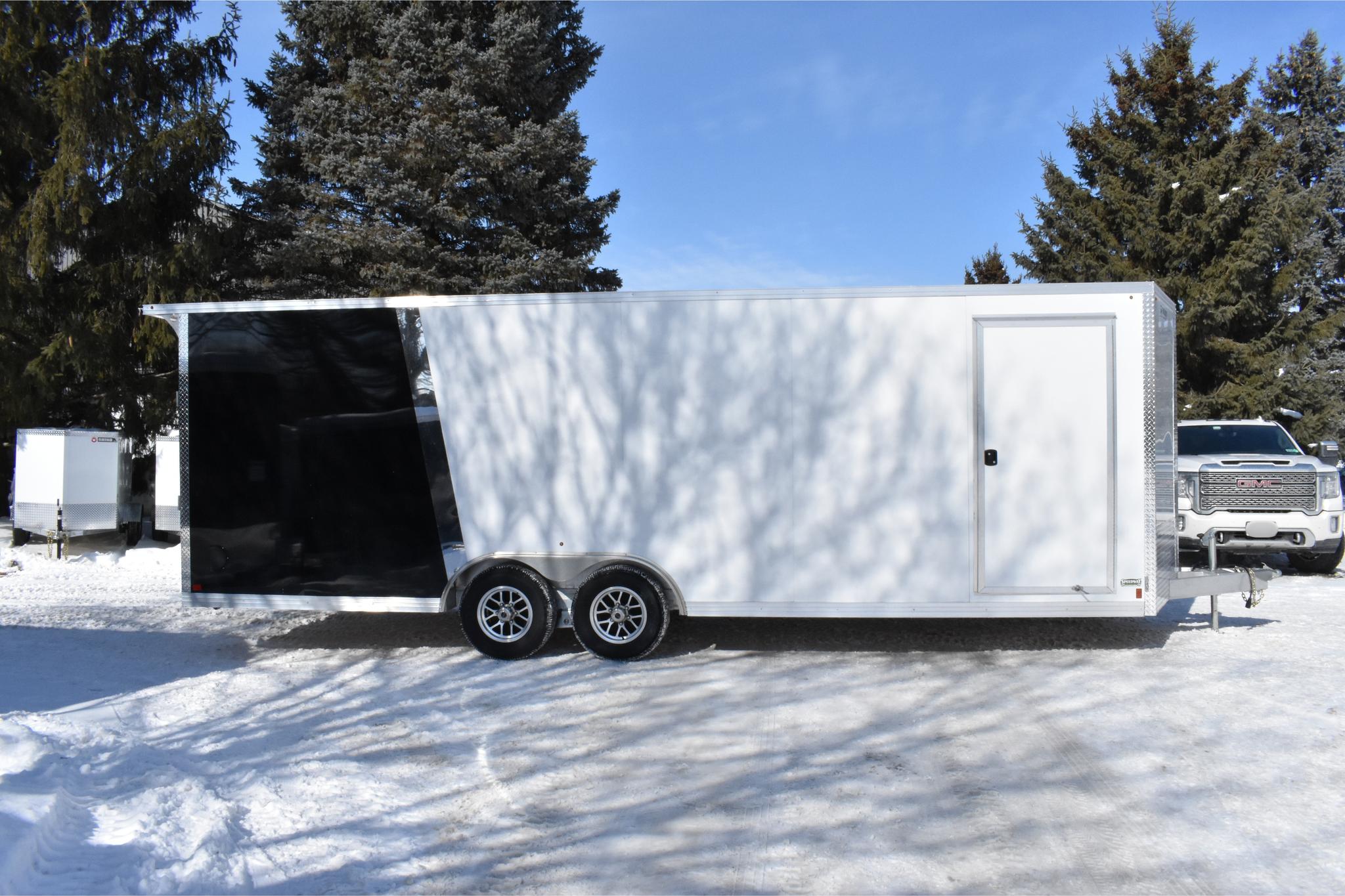 2026 Other Aluminum Enclosed 8.5' x 24' Tandem Axle Car Hauler thumbnail 5